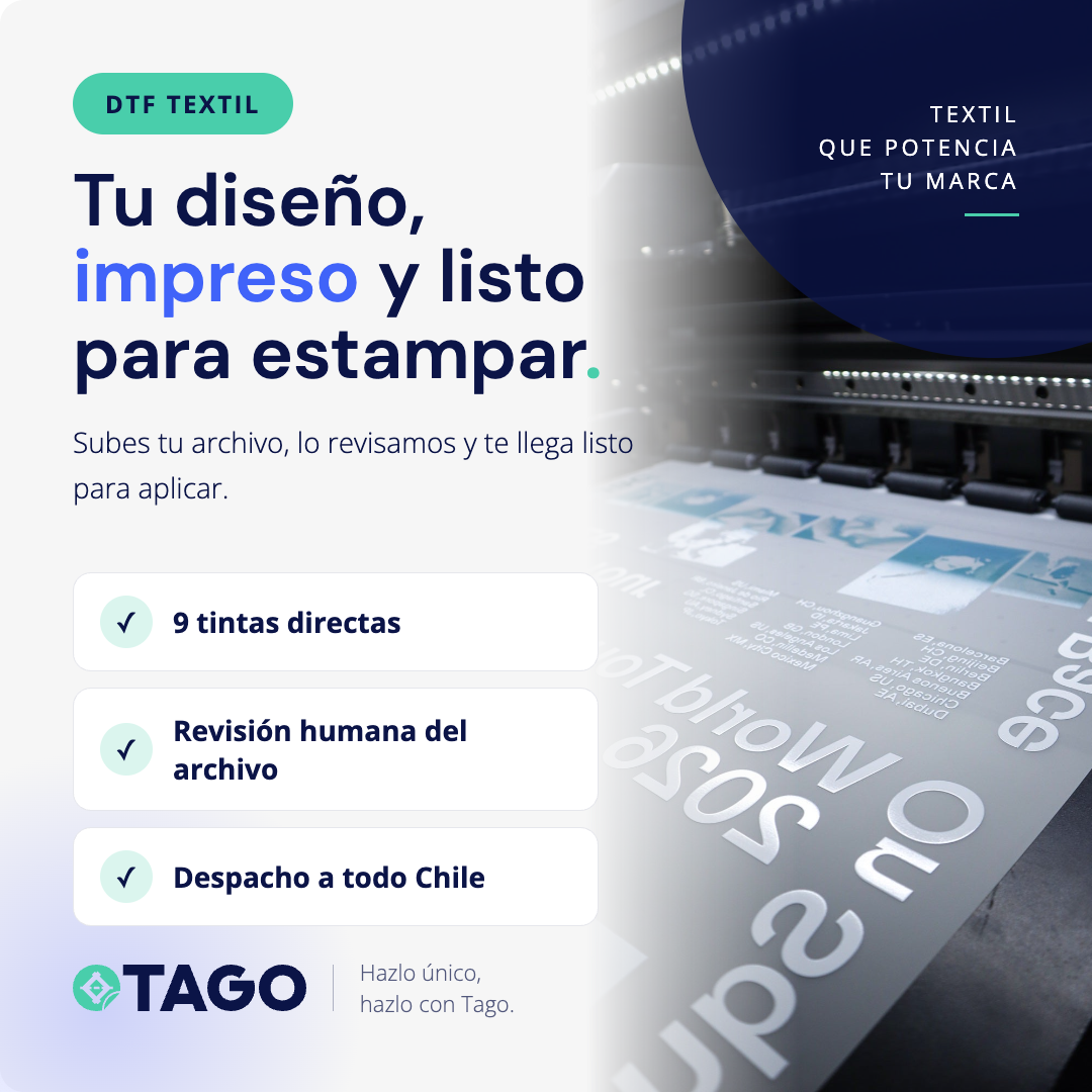 Impresión DTF TEXTIL