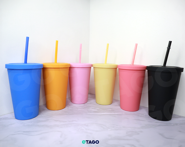 Vaso Conico de 16 oz - Colores Matte