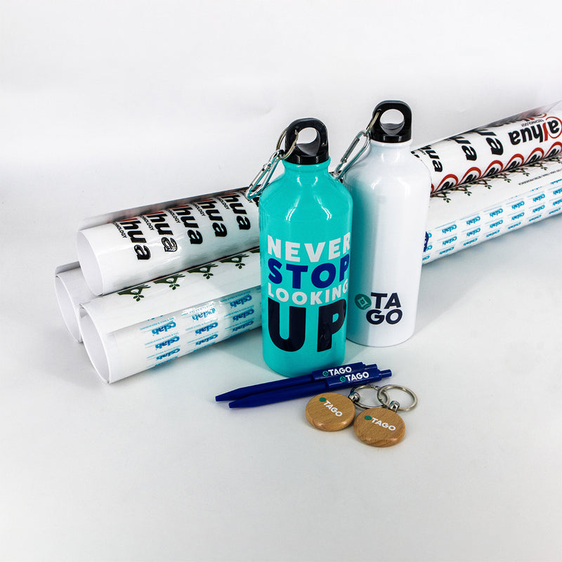 Productos rígidos personalizados con DTF UV de TAGO