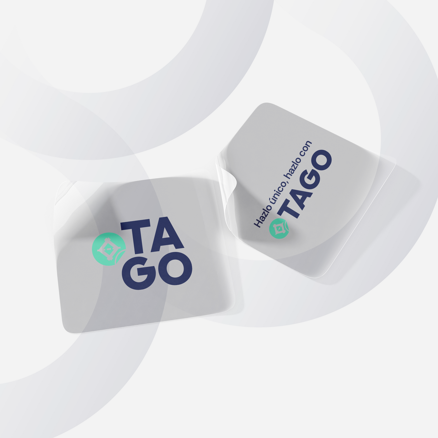 Sticker UV por Mt2 - Vinilo Transparente con Tinta Blanca