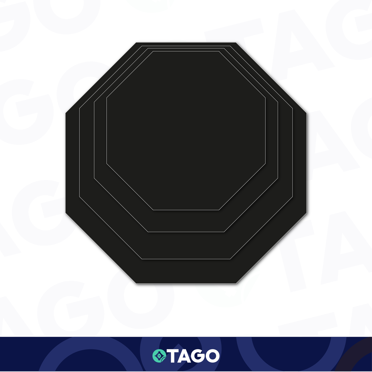 Pack de 10 Bases Para Torta - Forma Hexagonal