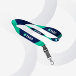 Lanyard premium con clip personalizable