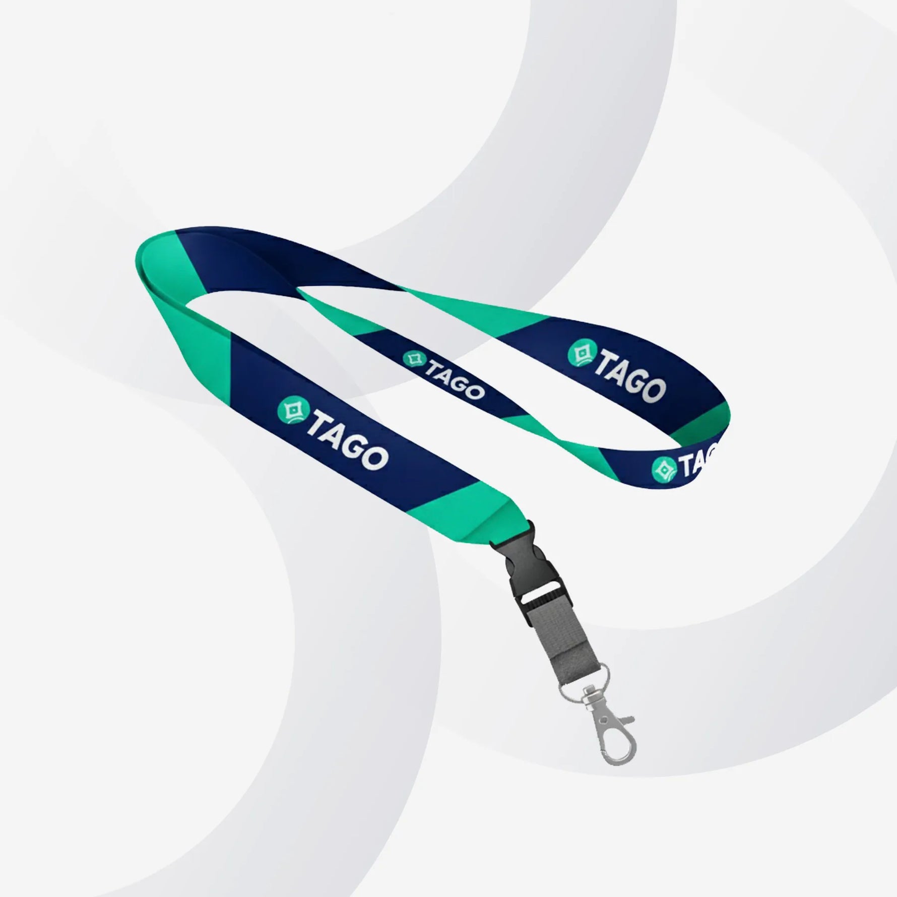 Lanyard premium con clip personalizable